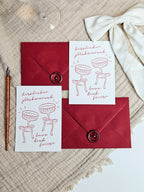 Geburtstagskarte Martinis