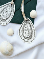 Eleganter Geschenkanhänger Auster Muschel