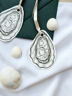 Eleganter Geschenkanhänger Auster Muschel