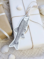 Geschenkanhänger Fisch Illustration