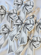 Geschenkanhänger Schleife