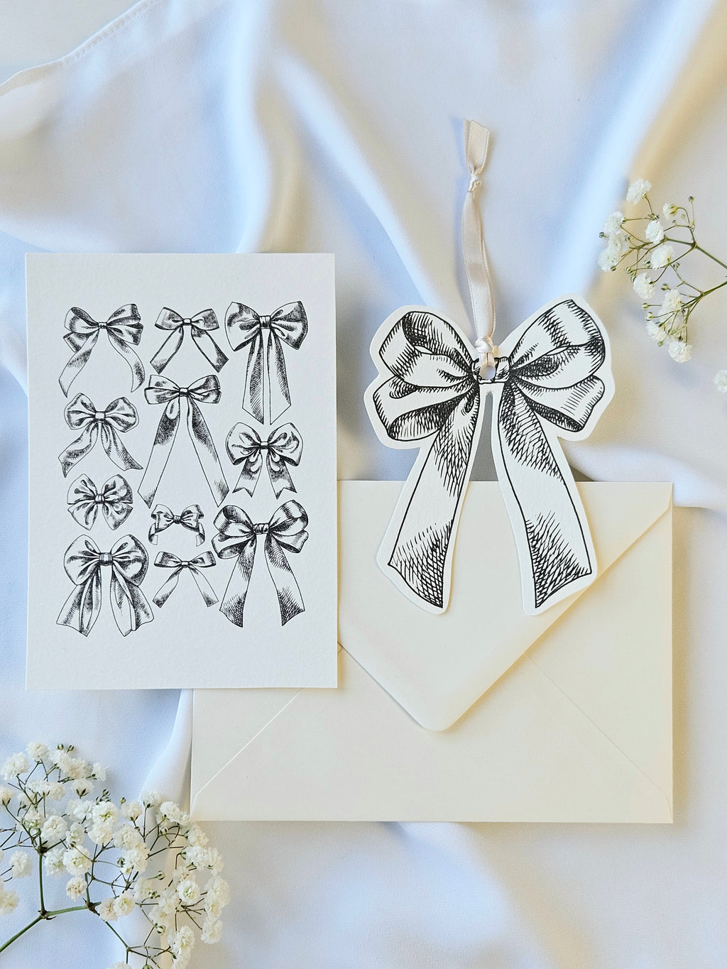 Geschenkanhänger Schleife