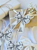 Geschenkanhänger Schleife