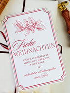 Weihnachtskarte Weihnachtliche Eleganz
