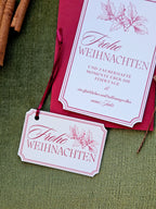 Weihnachtskarte Weihnachtliche Eleganz