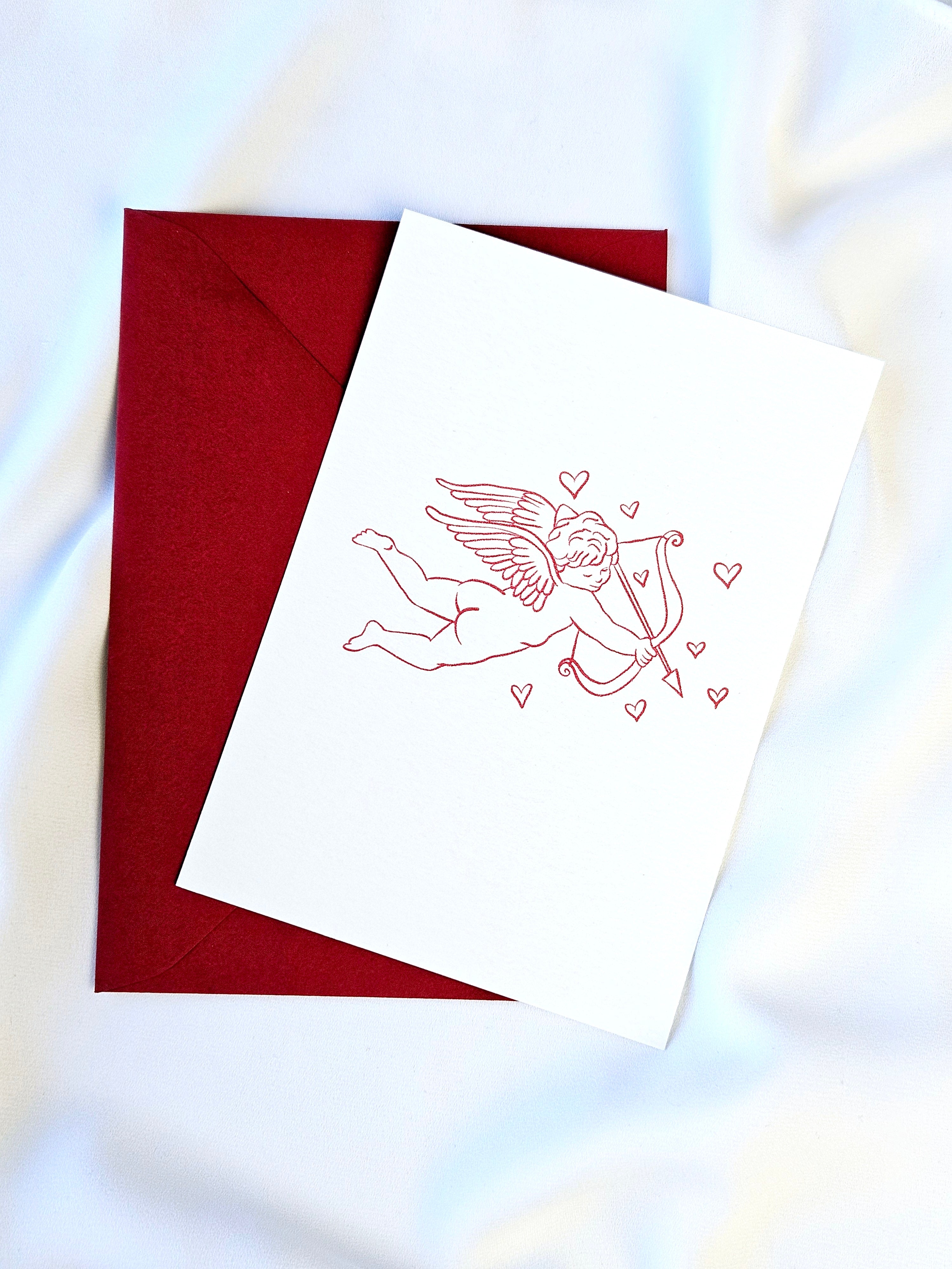 Valentinstagskarte Amor