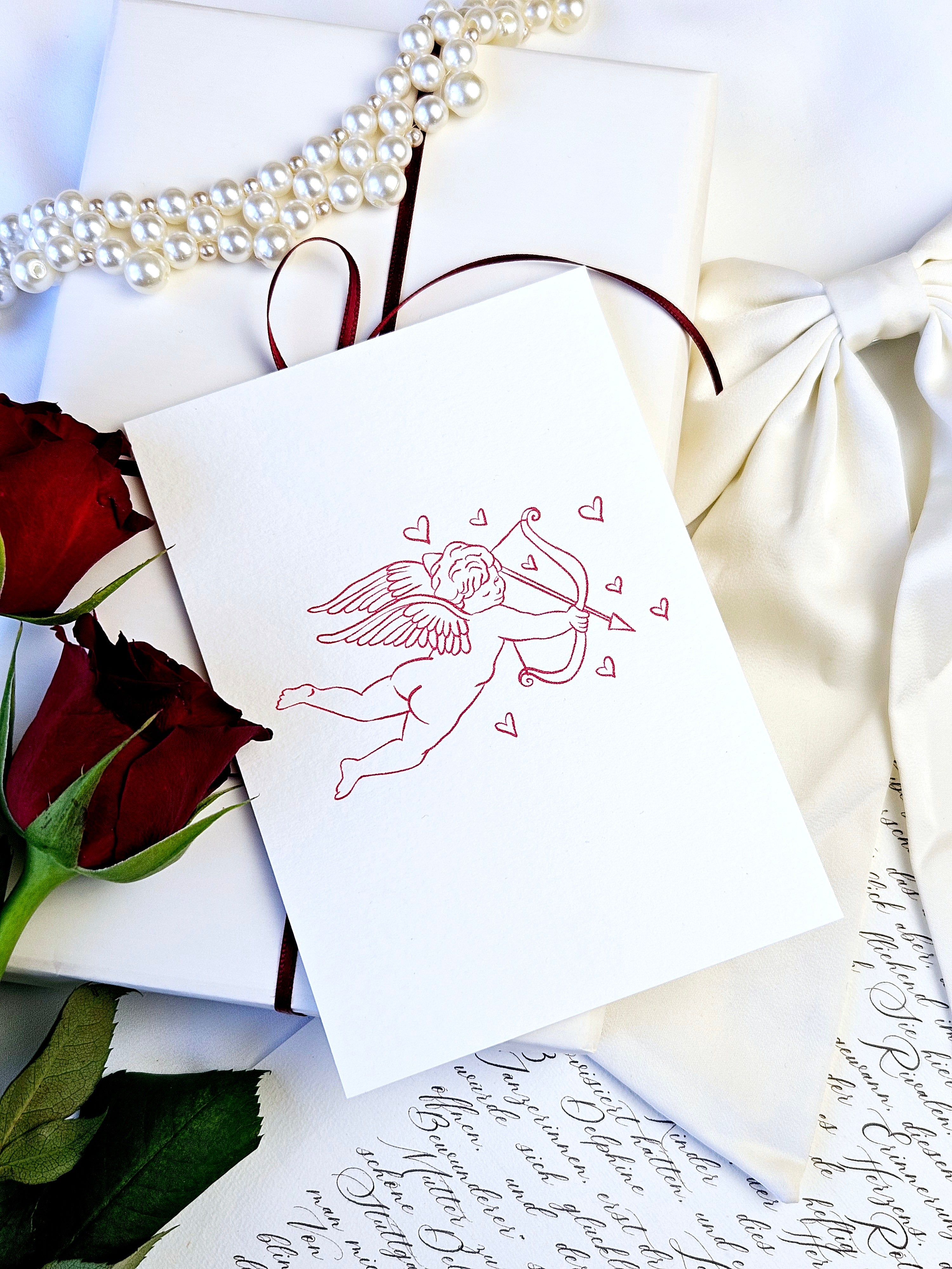 Valentinstagskarte Amor