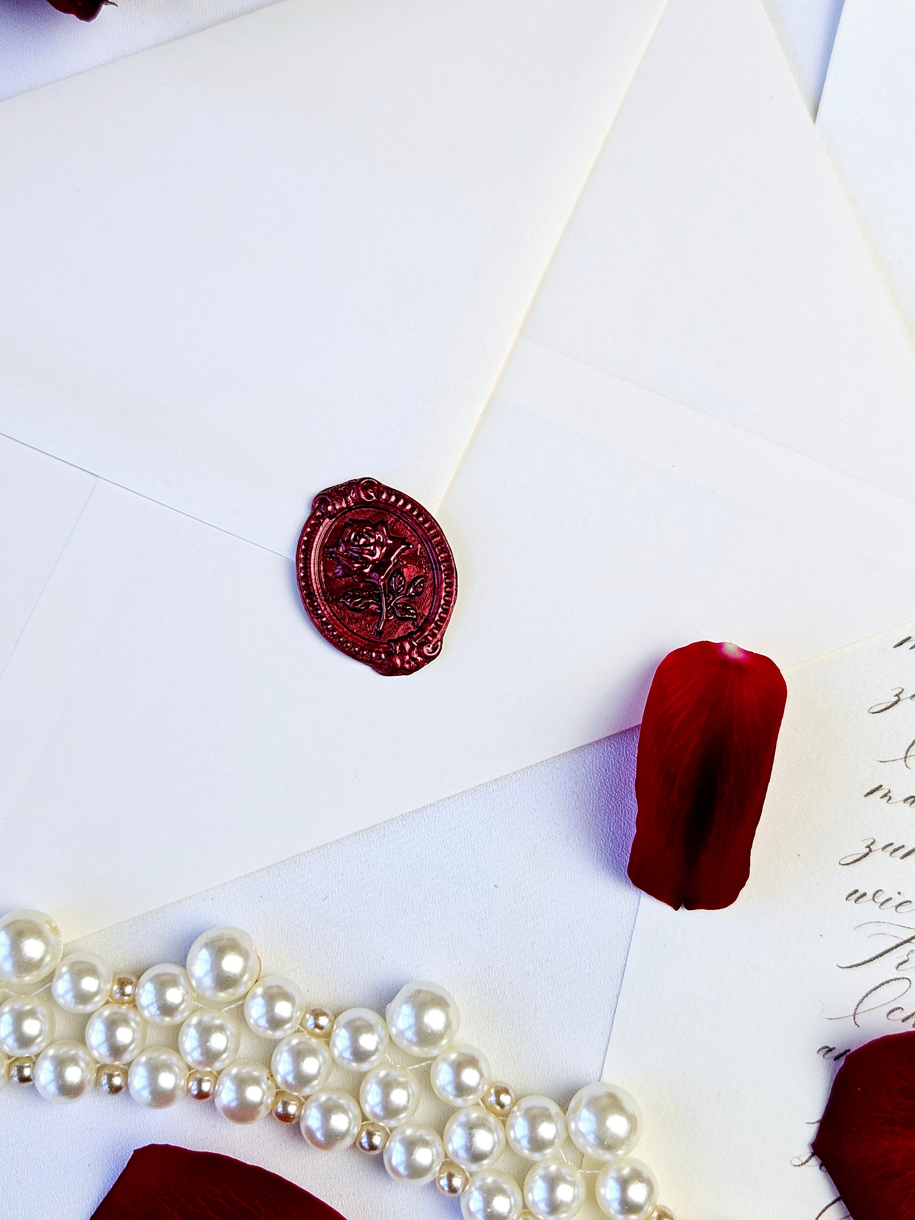 Elegante Valentinskarte Typografie