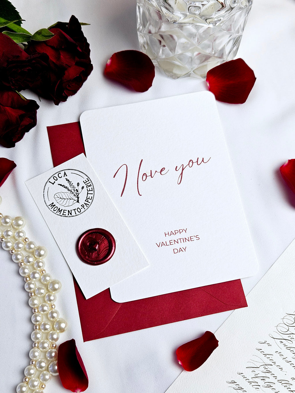 Valentinstagskarte I love you