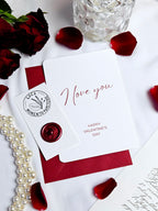 Valentinstagskarte I love you