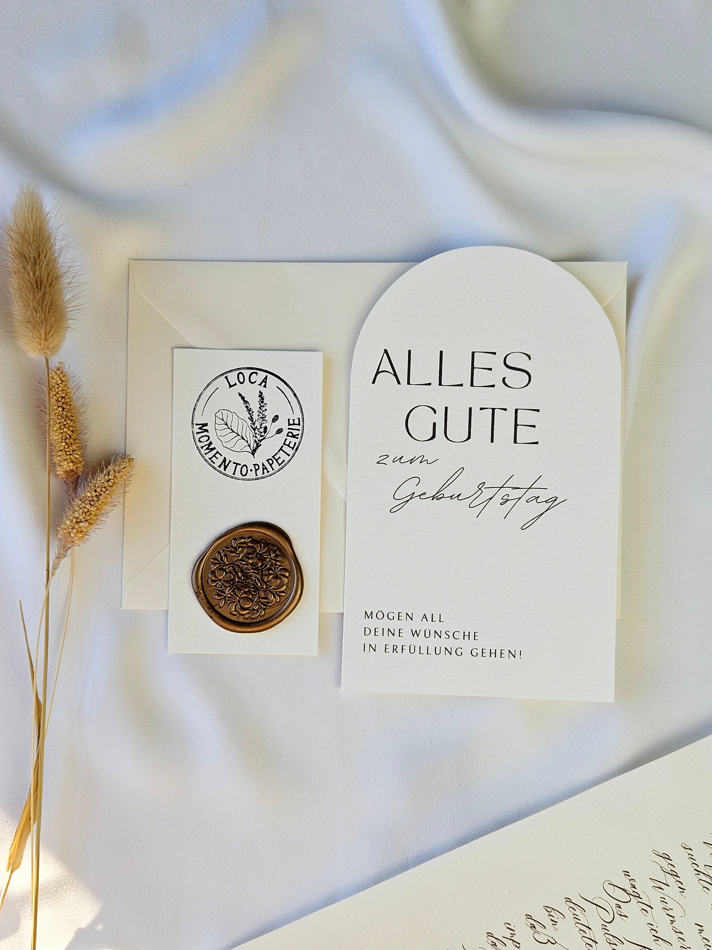 Geburtstagskarte Boho Chic