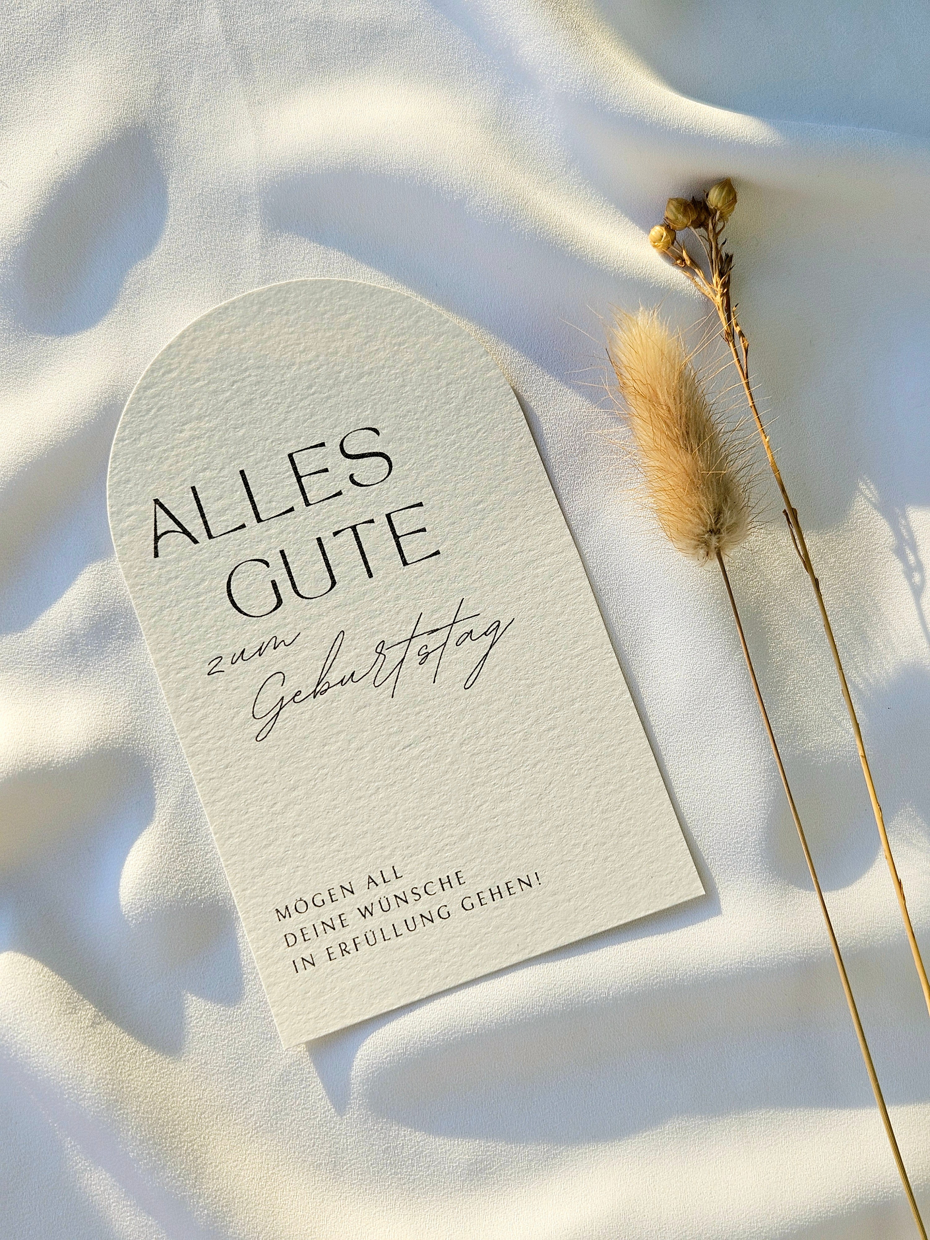 Geburtstagskarte Boho Chic