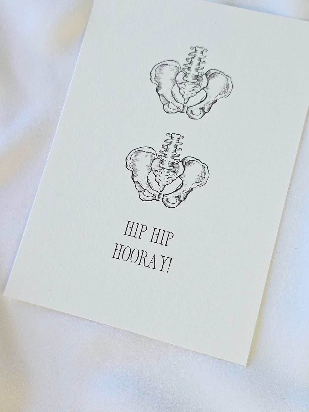 Geburstagskarte Hip Hip Hooray
