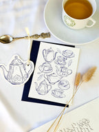 Grußkarte Teemomente