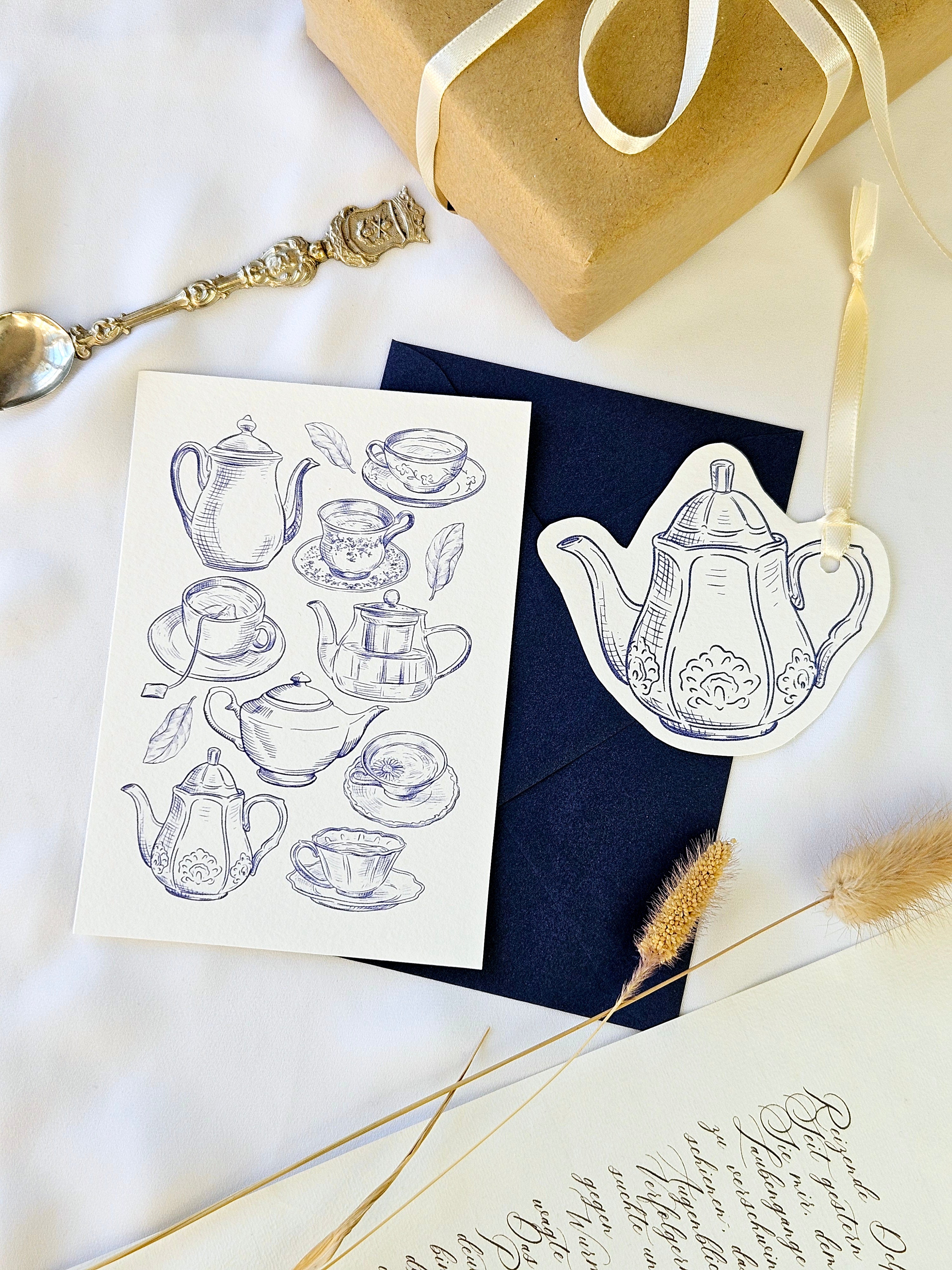 Grußkarte Teemomente