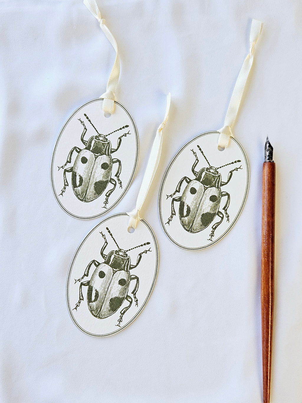 Geschenkanhänger Marienkäfer