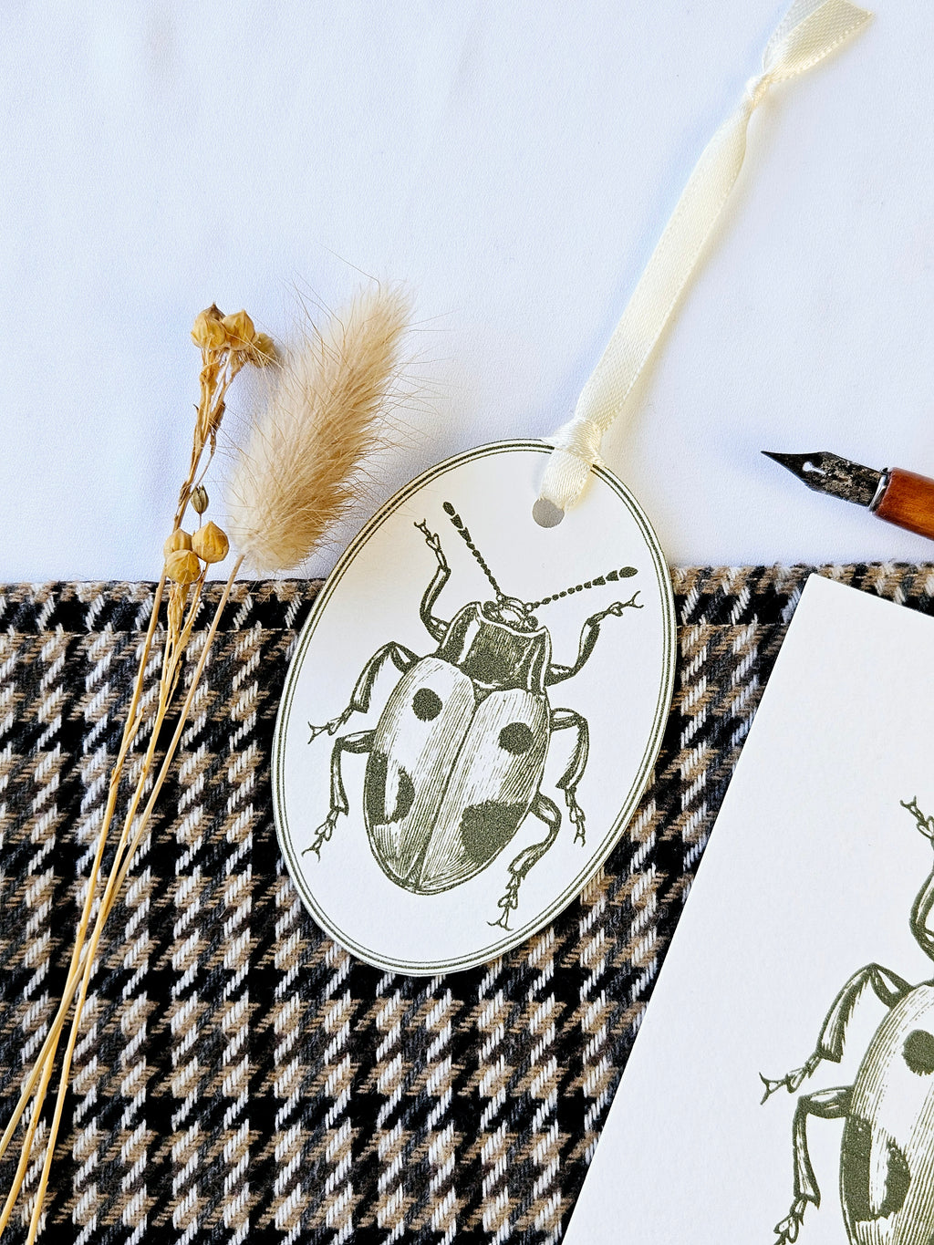 Geschenkanhänger Marienkäfer