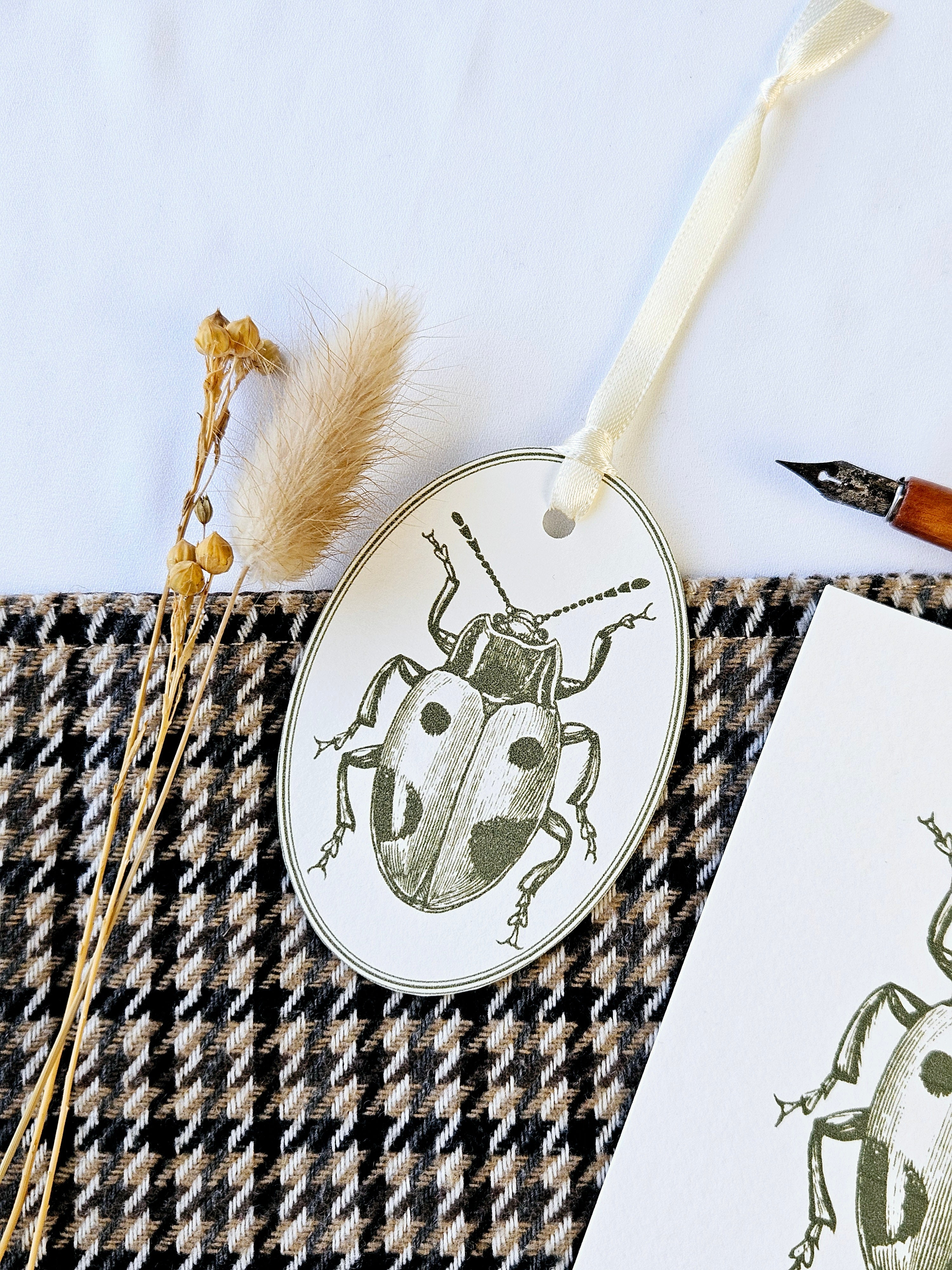 Geschenkanhänger Marienkäfer