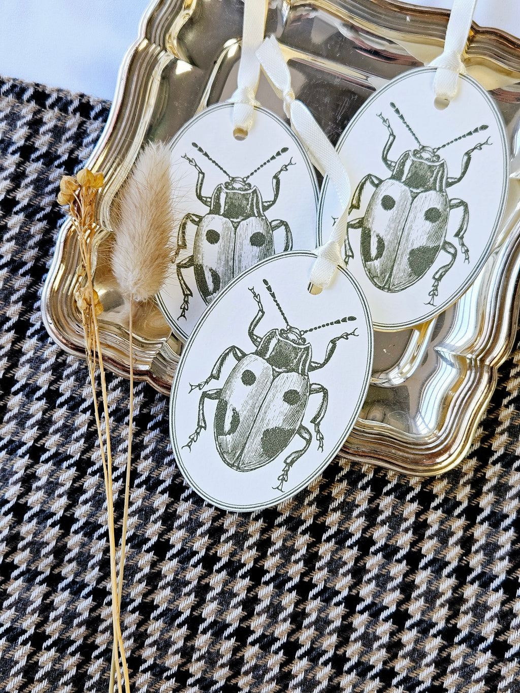 Geschenkanhänger Marienkäfer