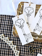 Eleganter Geschenkanhänger Schlüssel