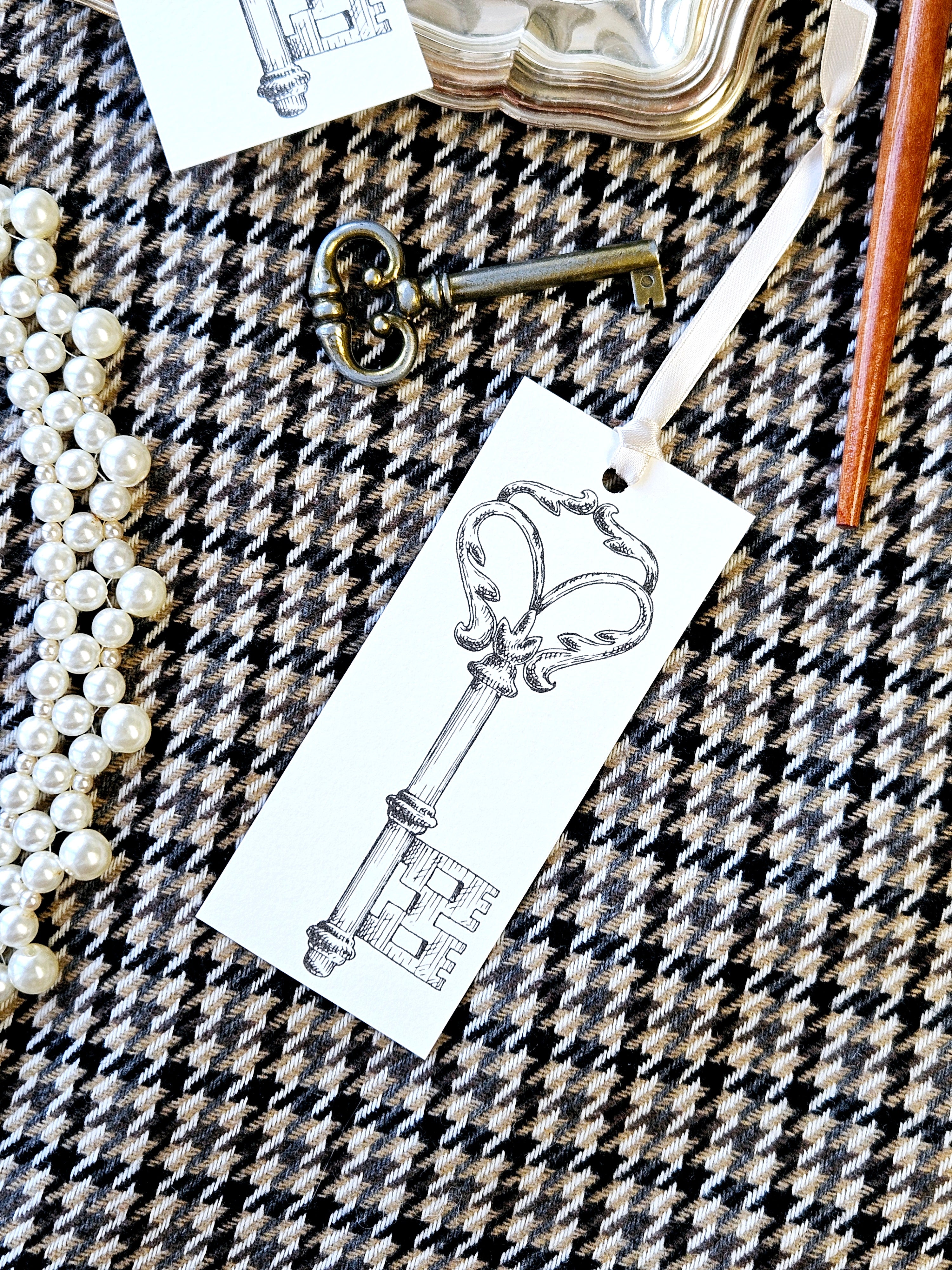 Eleganter Geschenkanhänger Schlüssel