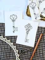 6er Set Kartenreihe Märchenschlüssel