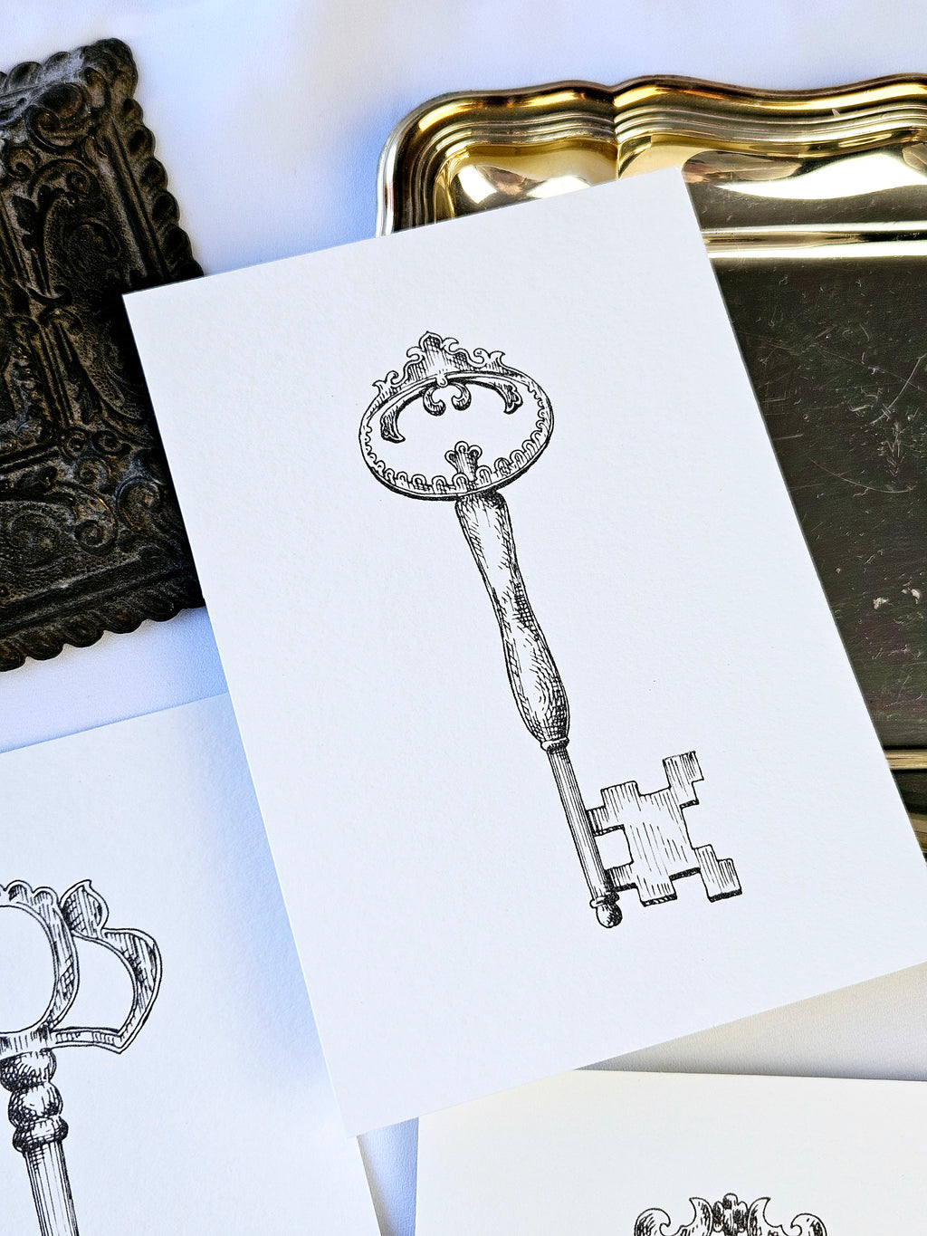 6er Set Kartenreihe Märchenschlüssel