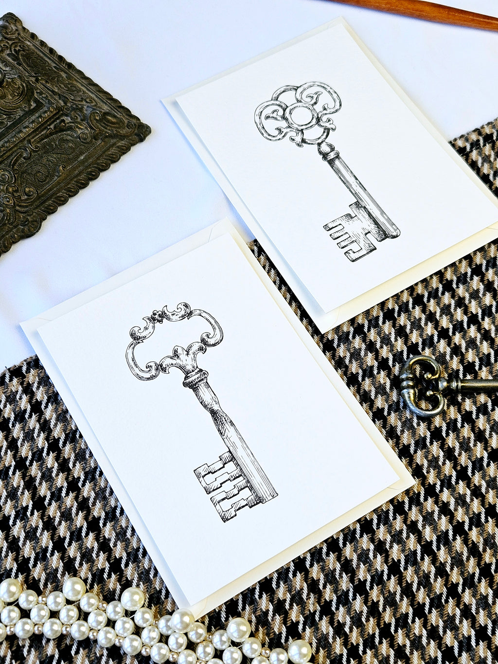 6er Set Kartenreihe Märchenschlüssel