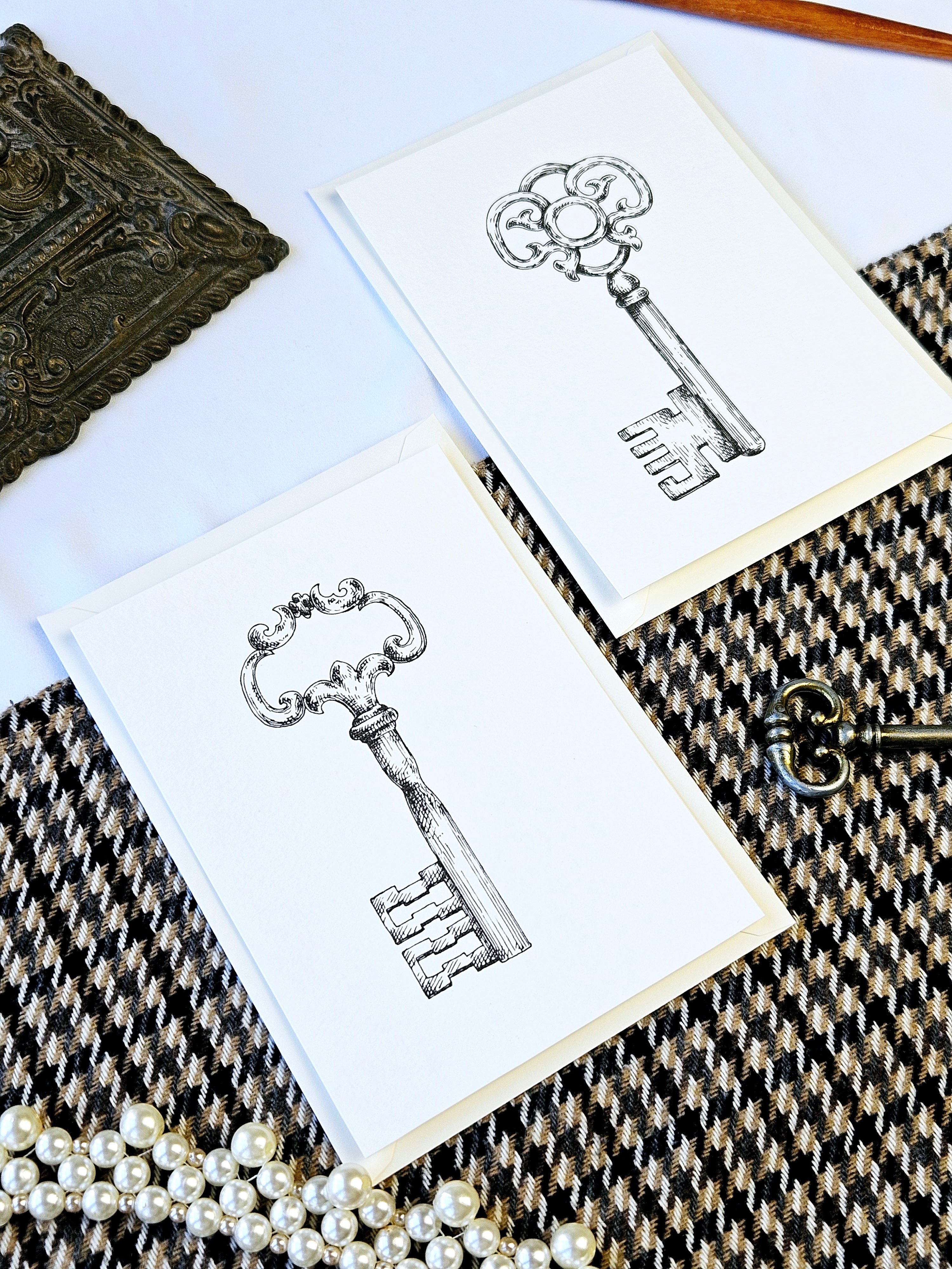 6er Set Kartenreihe Märchenschlüssel