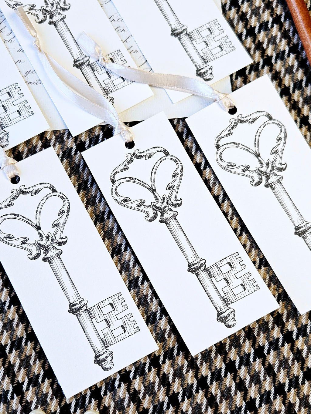 Geschenkanhänger Schlüssel Illustration