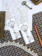 Eleganter Geschenkanhänger Schlüssel