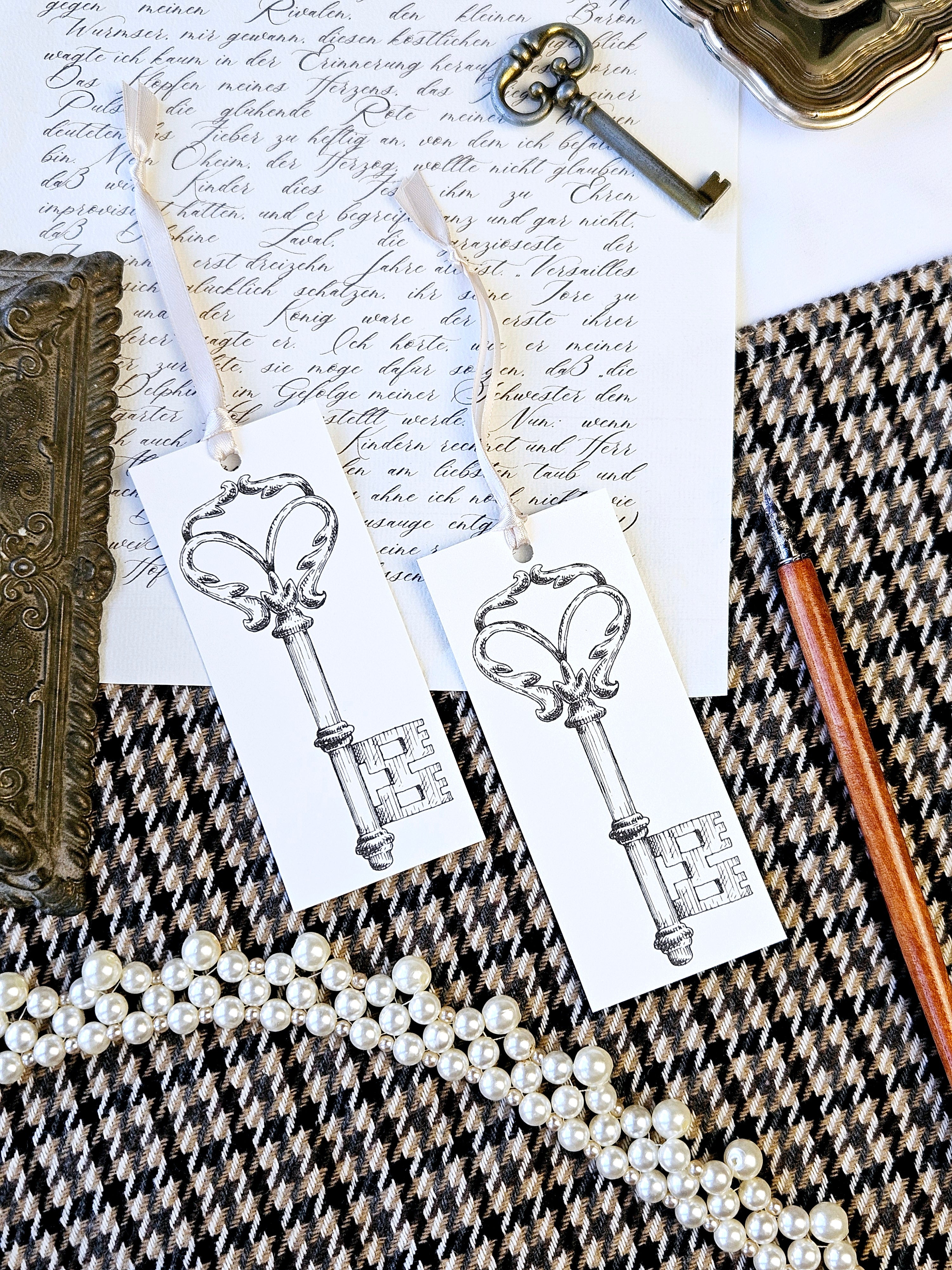 Eleganter Geschenkanhänger Schlüssel