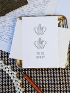 Geburstagskarte Hip Hip Hooray