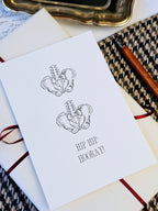 Geburstagskarte Hip Hip Hooray