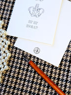 Geburstagskarte Hip Hip Hooray