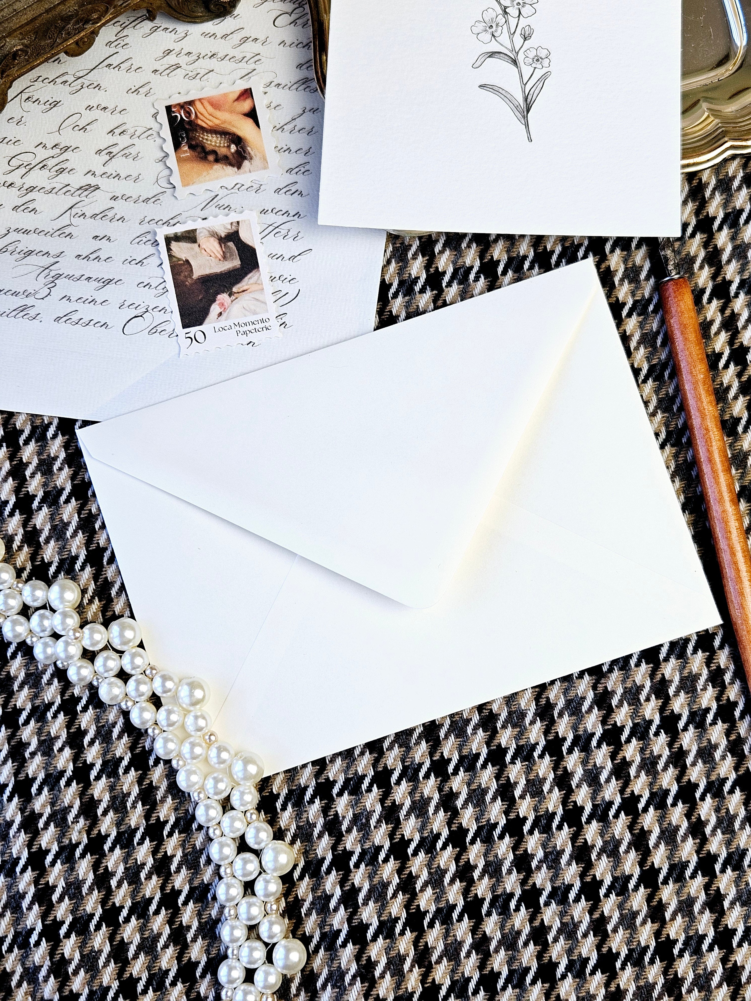 Grußkarte Vergissmeinnicht