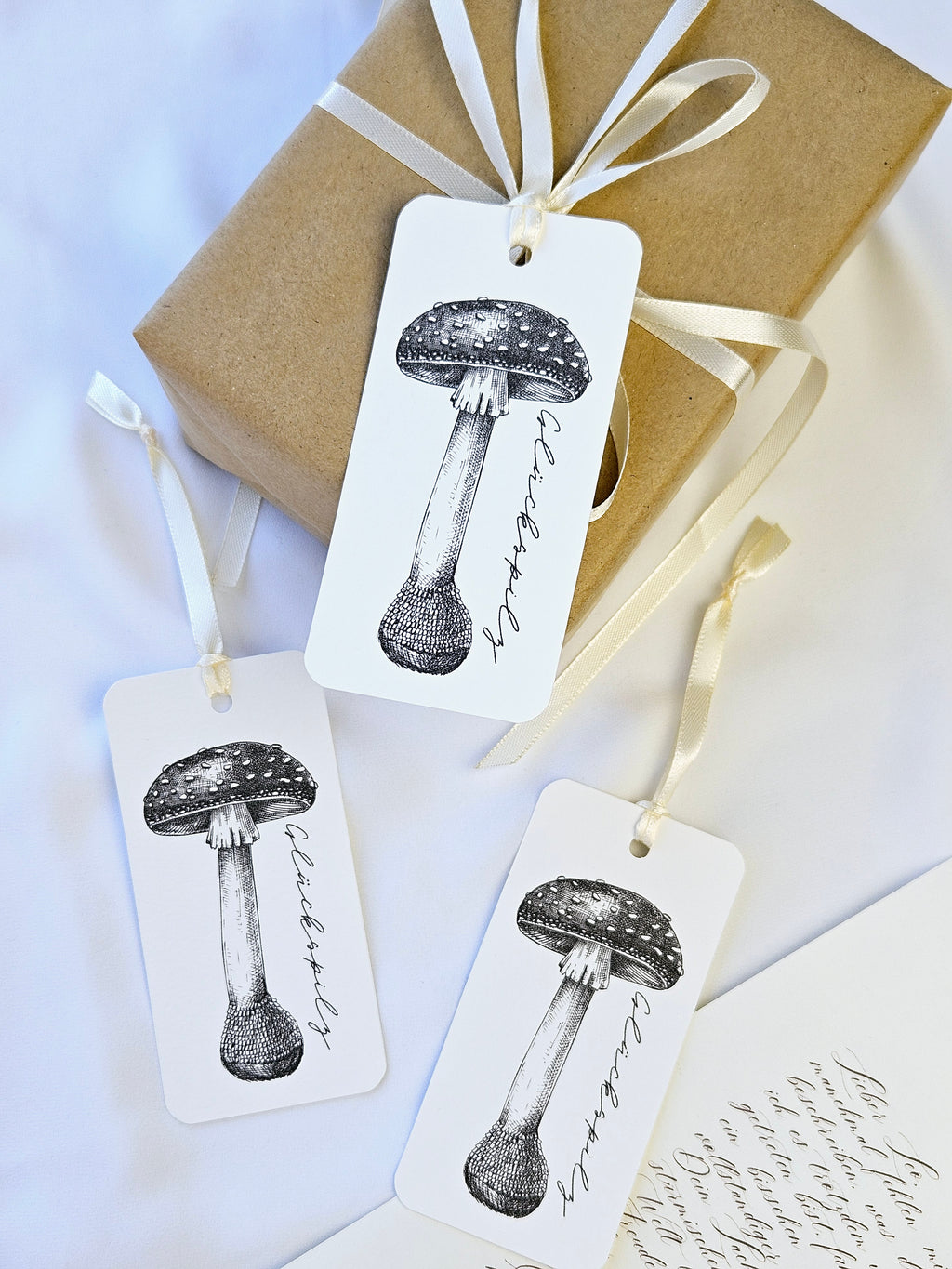 Geschenkanhänger Glückspilz