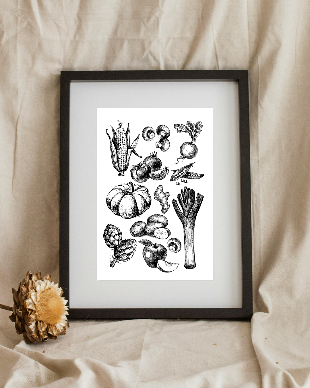 Kunstdruck Gartenschätze