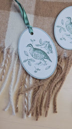 Geschenkanhänger Anmut des Winterwaldes